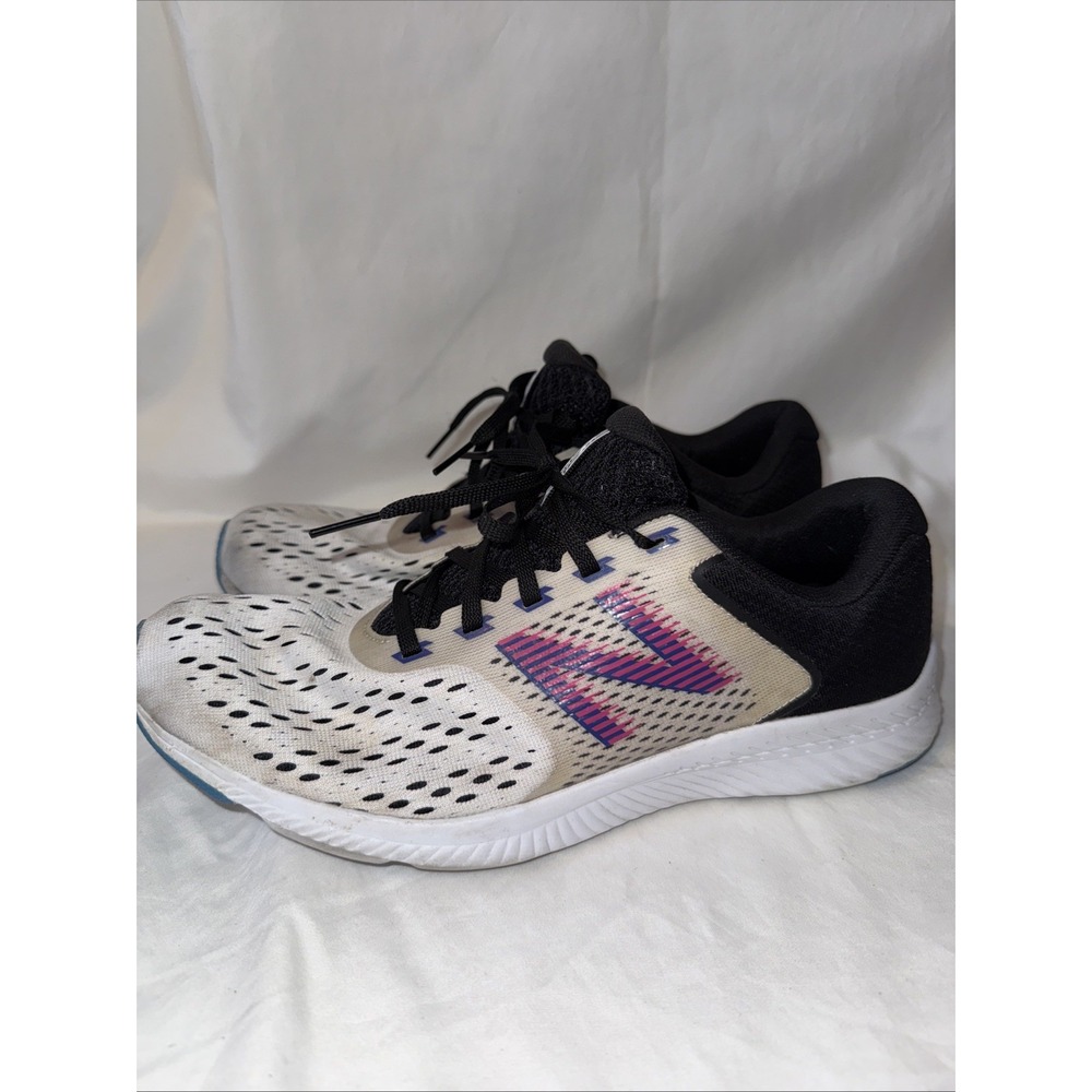 New Balance Drft Running Shoes Size 9.5‎ White/Black/Purple